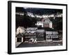 Coastal Town of Clovelly on Coast of North Devon West of Bideford-null-Framed Photographic Print