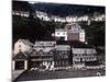 Coastal Town of Clovelly on Coast of North Devon West of Bideford-null-Mounted Photographic Print