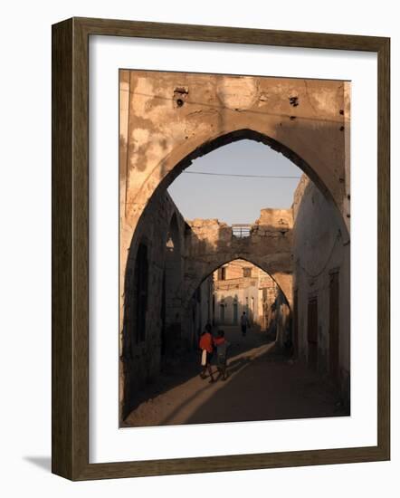 Coastal Town of Massawa on the Red Sea, Eritrea, Africa-Mcconnell Andrew-Framed Photographic Print