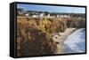 Coastal Town of Mendocino, California, United States of America, North America-Miles-Framed Stretched Canvas