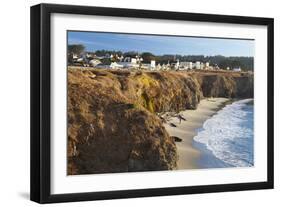 Coastal Town of Mendocino, California, United States of America, North America-Miles-Framed Photographic Print