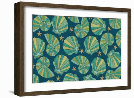 Coastal Treasure XIV-Veronique Charron-Framed Art Print