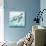 Coastal Turtle I-Janet Tava-Mounted Art Print displayed on a wall