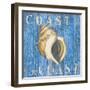 Coastal USA Conch-Paul Brent-Framed Art Print