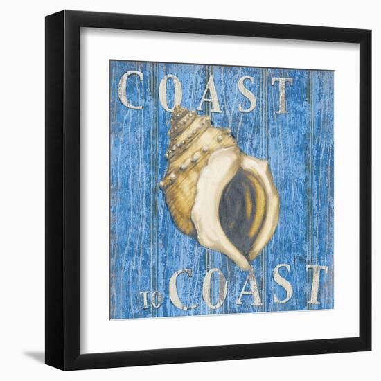 Coastal USA Conch-Paul Brent-Framed Art Print