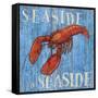 Coastal USA Lobster-Paul Brent-Framed Stretched Canvas