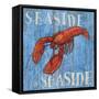 Coastal USA Lobster-Paul Brent-Framed Stretched Canvas