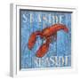 Coastal USA Lobster-Paul Brent-Framed Art Print