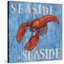 Coastal USA Lobster-Paul Brent-Stretched Canvas