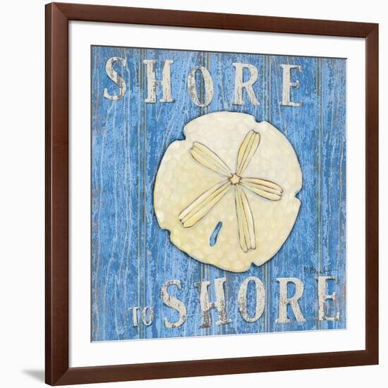 Coastal USA Sand Dollar-Paul Brent-Framed Art Print