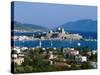 Coastal View and St.Peter's Castle, Bodrum, Aegean Coast, Turkey-Steve Vidler-Stretched Canvas