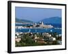 Coastal View and St.Peter's Castle, Bodrum, Aegean Coast, Turkey-Steve Vidler-Framed Photographic Print
