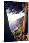 Coastal View at Ragged Point, Big Sur, California-George Oze-Stretched Canvas