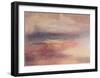 Coastal View at Sunset, 1835-J M W Turner-Framed Giclee Print