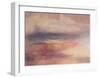 Coastal View at Sunset, 1835-J M W Turner-Framed Giclee Print