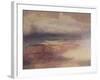 Coastal View at Sunset-JMW Turner-Framed Giclee Print