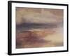 Coastal View at Sunset-JMW Turner-Framed Giclee Print