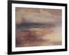 Coastal View at Sunset-JMW Turner-Framed Giclee Print