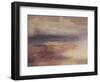 Coastal View at Sunset-JMW Turner-Framed Giclee Print