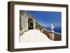 Coastal View from a Terrace, Ravello, Italy-George Oze-Framed Photographic Print