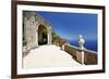 Coastal View from a Terrace, Ravello, Italy-George Oze-Framed Photographic Print