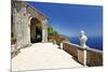 Coastal View from a Terrace, Ravello, Italy-George Oze-Mounted Photographic Print