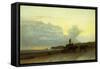 Coastal View, Newport, 1861-Albert Bierstadt-Framed Stretched Canvas