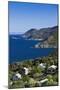 Coastal View of Pino, Le Cap Corse, Corsica, France-Walter Bibikow-Mounted Photographic Print