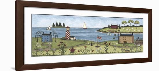 Coastal View-Robin Betterley-Framed Giclee Print