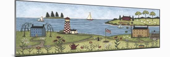 Coastal View-Robin Betterley-Mounted Giclee Print