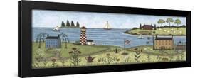 Coastal View-Robin Betterley-Framed Giclee Print