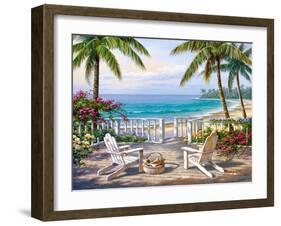 Coastal View-Sung Kim-Framed Art Print