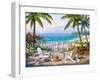 Coastal View-Sung Kim-Framed Art Print