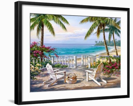 Coastal View-Sung Kim-Framed Art Print