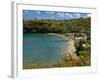 Coastal Village, Anse La Raye, St. Lucia, Windward Islands, West Indies, Caribbean, Central America-null-Framed Photographic Print