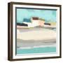 Coastal Village II-June Vess-Framed Art Print