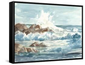 Coastal Watercolor I-Ethan Harper-Framed Stretched Canvas