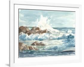 Coastal Watercolor I-Ethan Harper-Framed Art Print