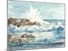 Coastal Watercolor I-Ethan Harper-Mounted Art Print