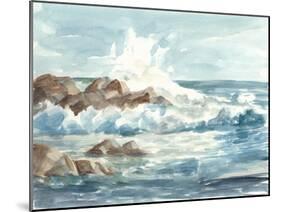 Coastal Watercolor I-Ethan Harper-Mounted Art Print