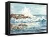 Coastal Watercolor I-Ethan Harper-Framed Stretched Canvas