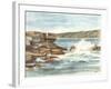 Coastal Watercolor III-Ethan Harper-Framed Art Print