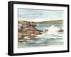 Coastal Watercolor III-Ethan Harper-Framed Art Print