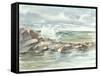 Coastal Watercolor IV-Ethan Harper-Framed Stretched Canvas