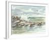 Coastal Watercolor IV-Ethan Harper-Framed Art Print