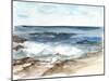Coastal Watercolor V-Ethan Harper-Mounted Art Print