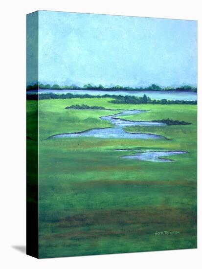Coastal Waterways-Herb Dickinson-Stretched Canvas