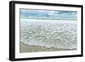 Coastal Wave-Mary Lou Johnson-Framed Art Print