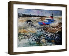 Coastguards-Pol Ledent-Framed Art Print