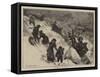 Coasting at Omaha-Arthur Boyd Houghton-Framed Stretched Canvas